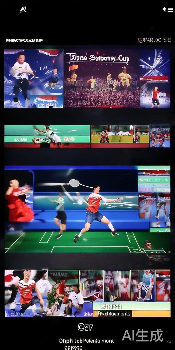 羽毛球
包括汤姆斯杯、苏迪曼杯等国际大赛的直播，